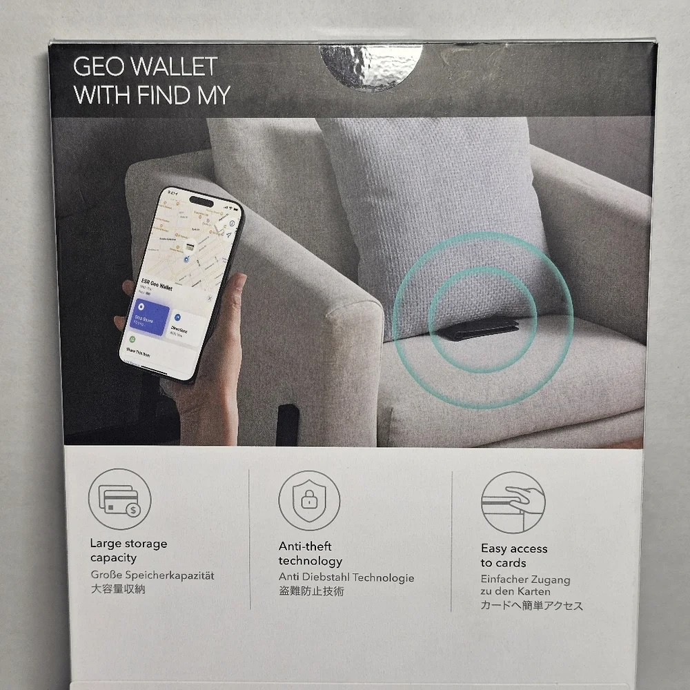 ESR Geo Wallet with Find My Function